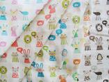 COSMO COTTON DOUBLE GAUZE: HAND PUPPETS! CATS, PIGS, MONKEYS, LION, DOGS, MICE, AND FROGS!